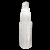 Large White Crystal Selenite Lamp