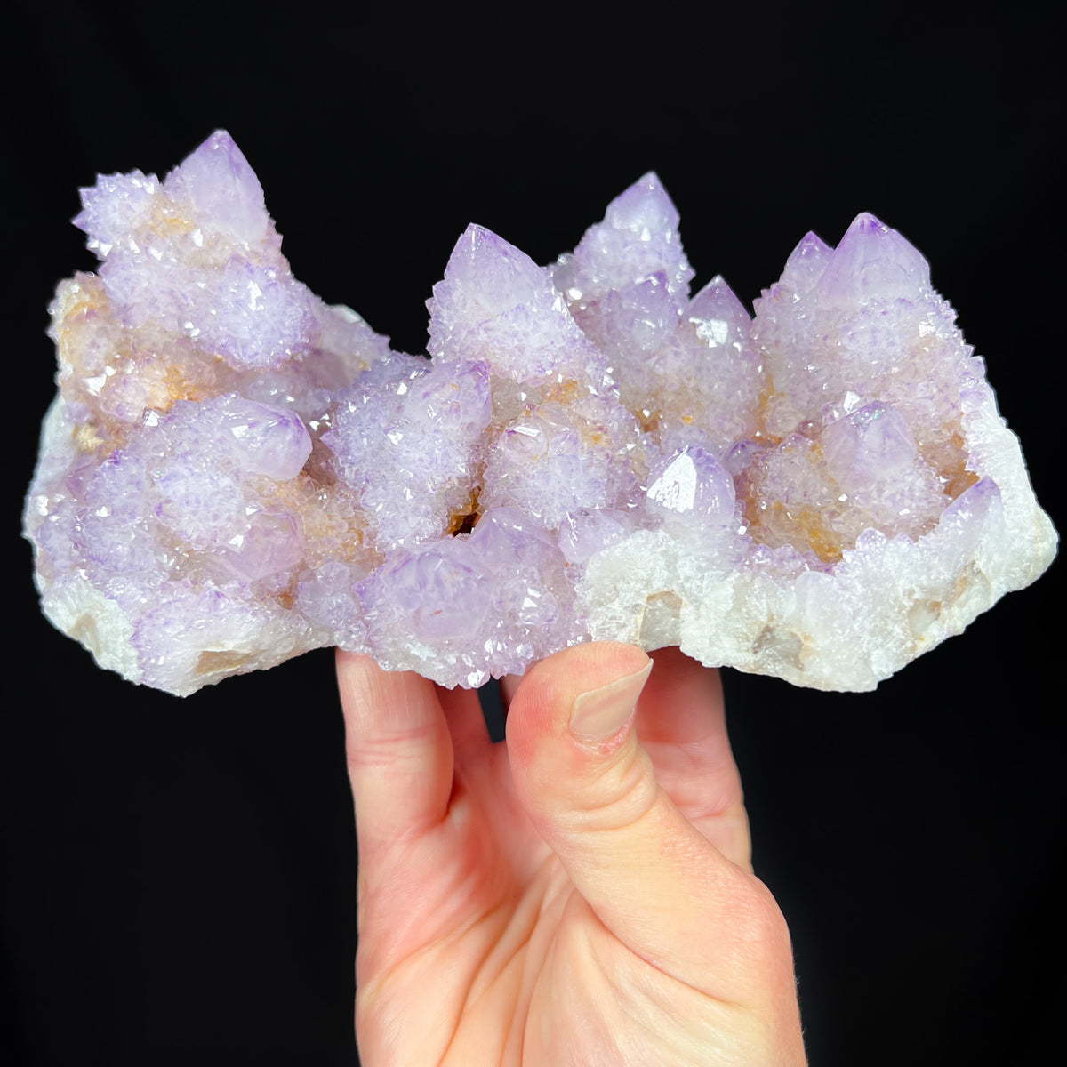 Large Cactus Quartz Amethyst Plate