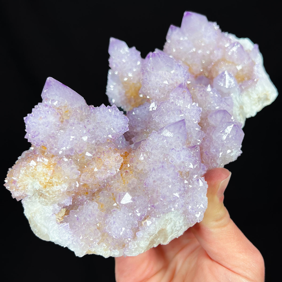 Large Spirit Quartz Amethyst Plate