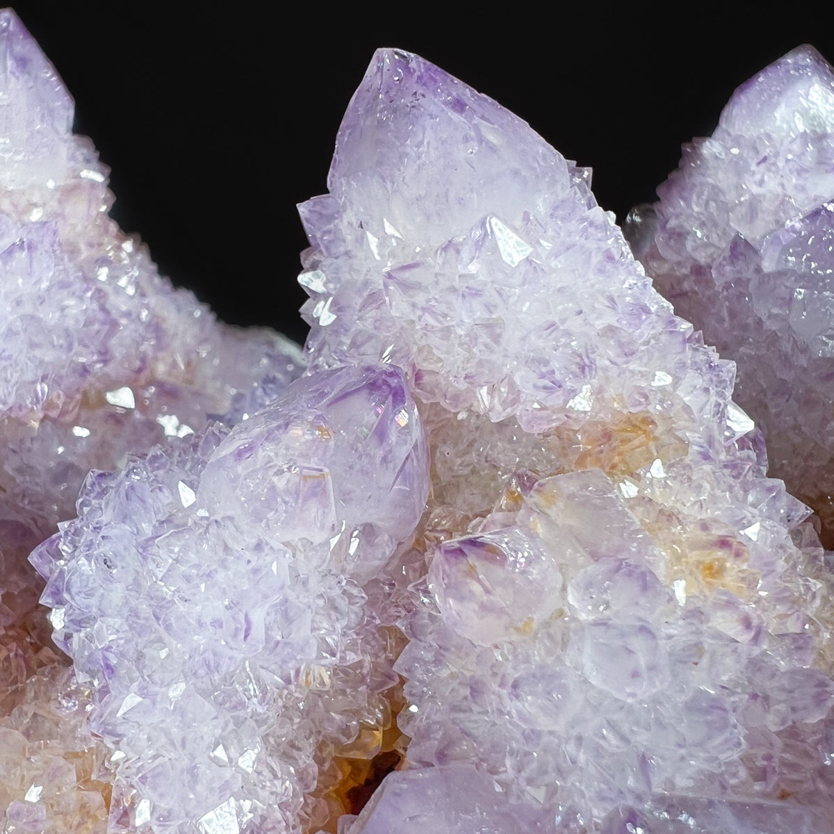 Close Up of Spirit Quartz Amethyst from South Africa