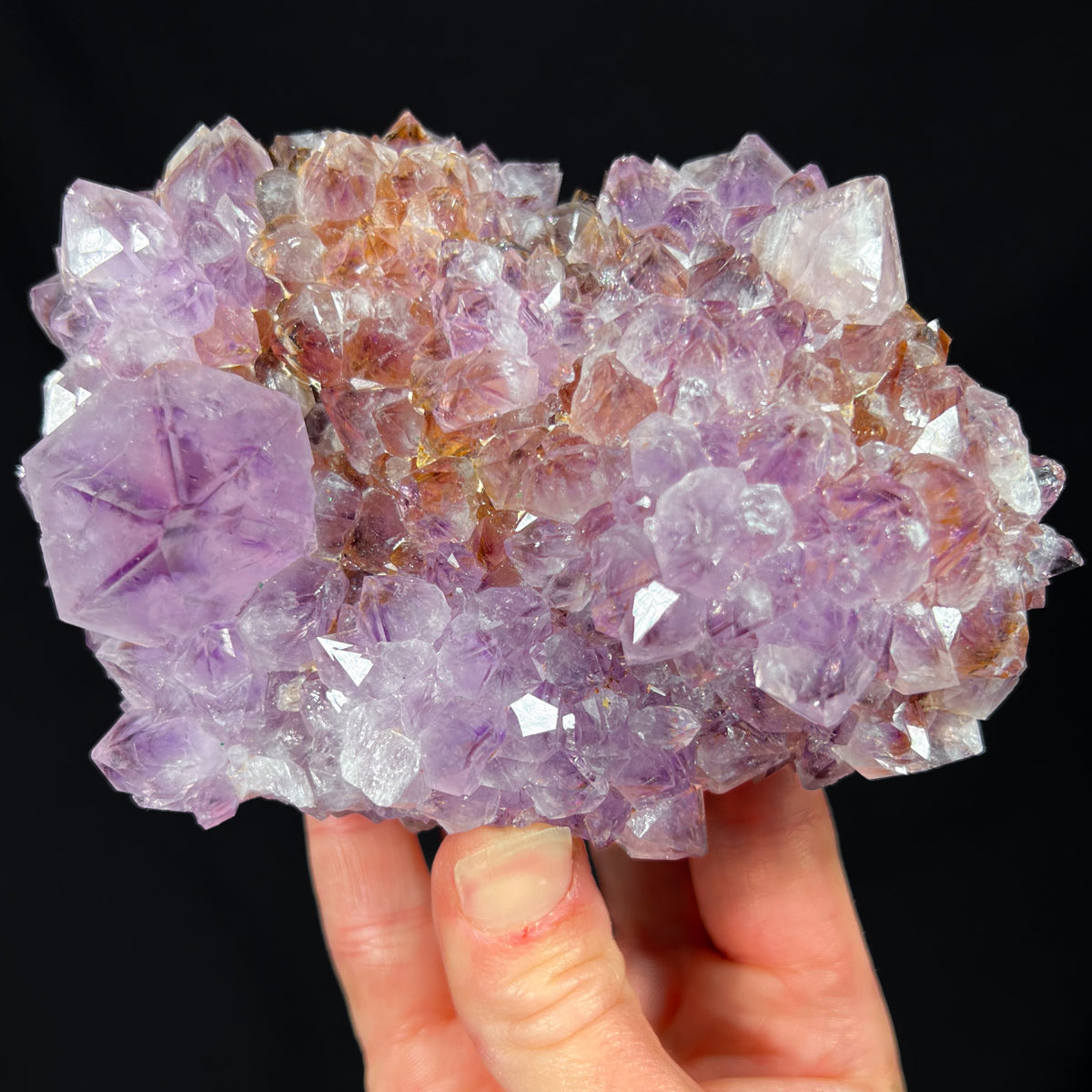 Large deep purple Amethyst crystals from South africa