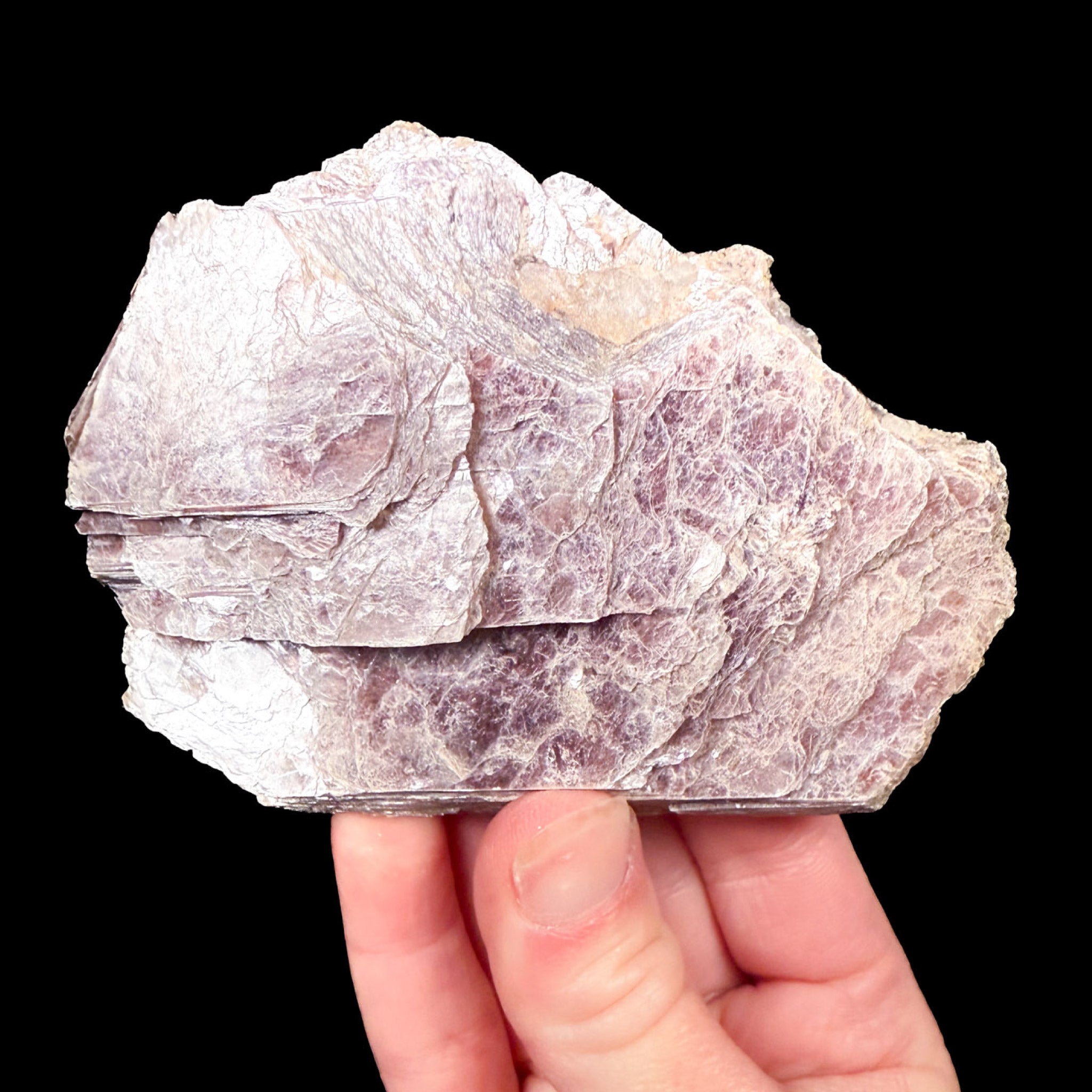 Lepidolite mica mineral specimen from Colorado