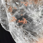 Close up of Native Copper inside Selenite from Mission Mine, AZ