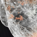 Close up of Native Copper inside Selenite from Mission Mine, AZ