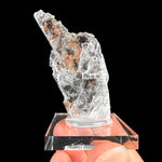 Native Copper crystals in Selenite from Mission Mine, Pima County, Arizona, USA