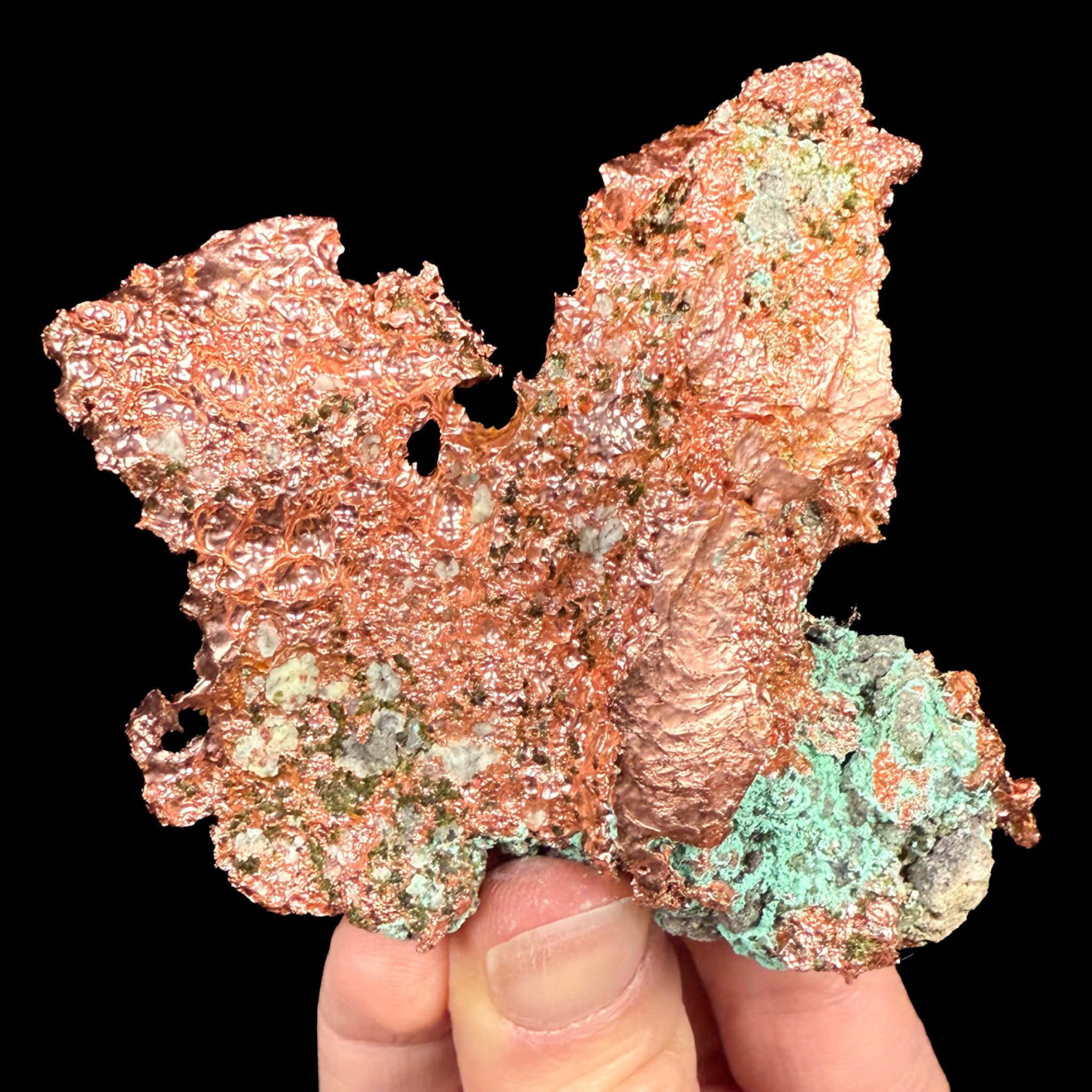 Native Copper from Upper Peninsula, Michigan