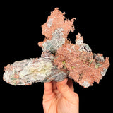 Native Copper in Quartz from Upper Peninsula, Michigan