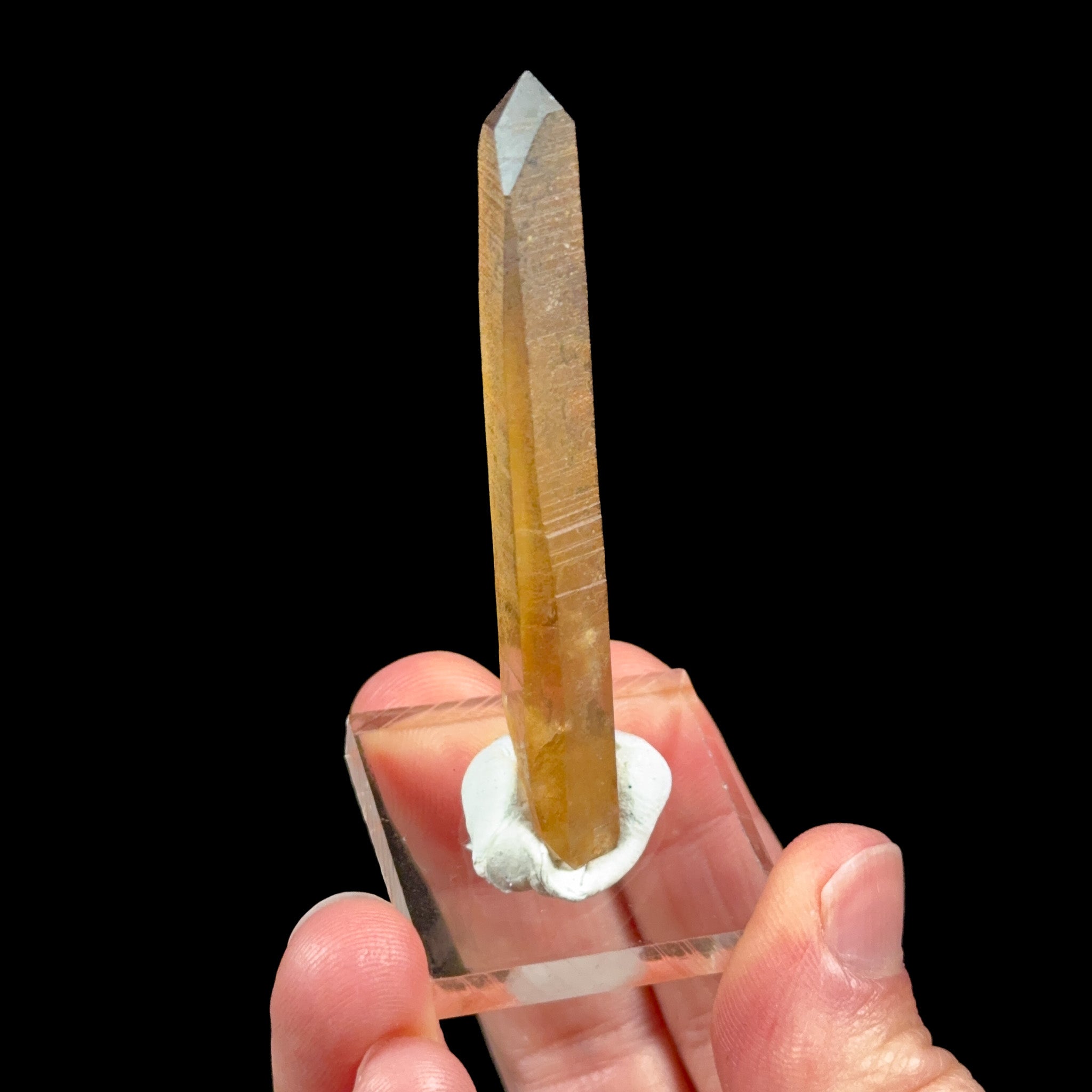 Yellow Citrine crystal natural, unheated