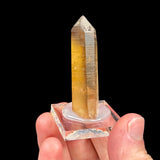 Natural citrine crystal point