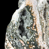 Close up of Quartz crystals with Ocean Jasper - Madagascar