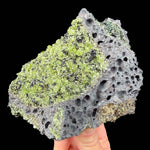 Olivine crystals in basalt - San Carlos Reservation, Arizona