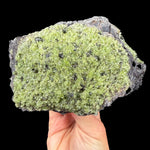Olivine in basalt mineral specimen - Arizona