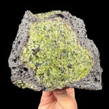 Olivine / Peridot crystals in Basalt - Arizona, USA