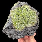 Olivine in Basalt mineral specimen - Arizona