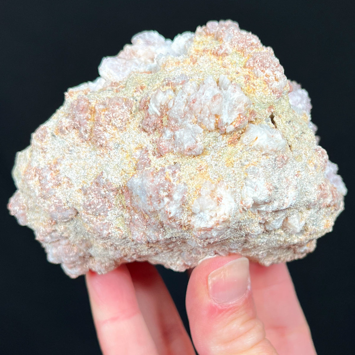 Exterior of Pink Amethyst Geode