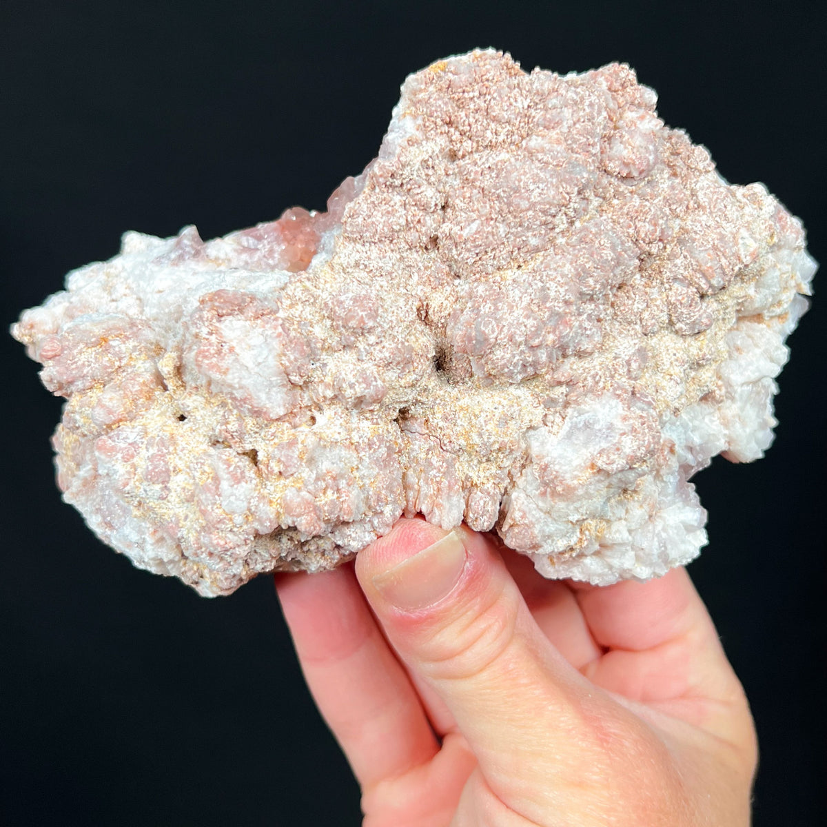 Exterior of Pink Amethyst Geode