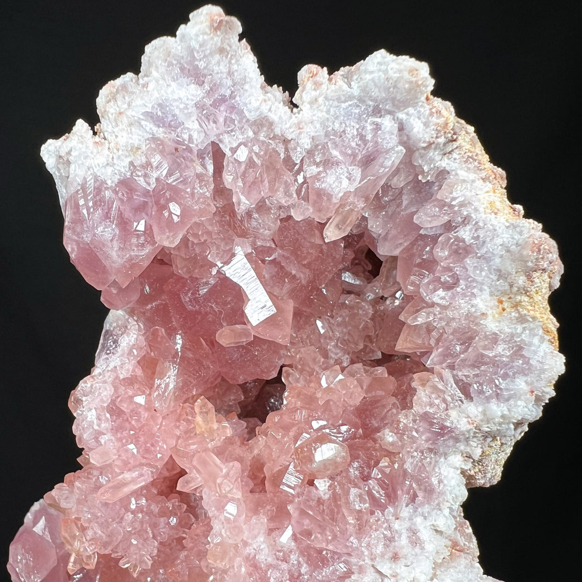 Pink Amethyst Crystals 