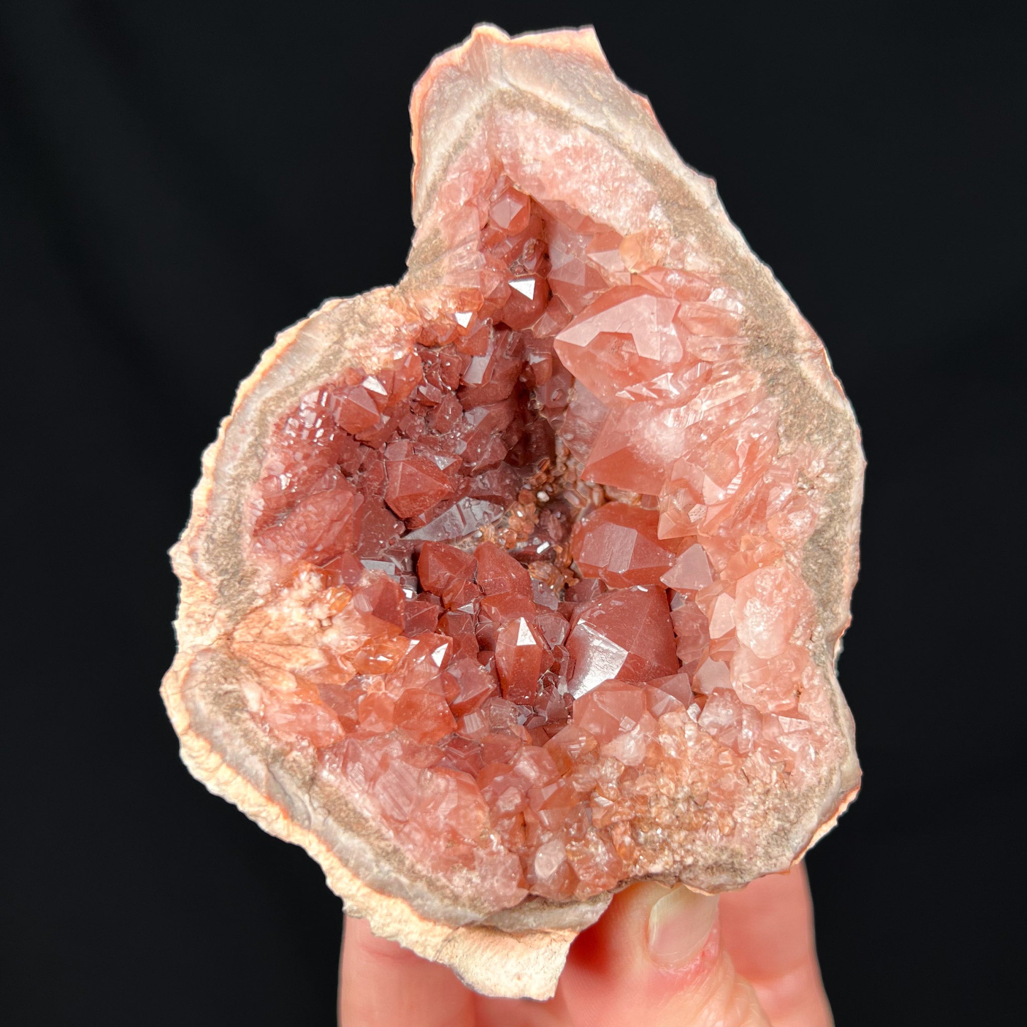 Pink Amethyst Geode Argentina