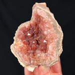 Pink Amethyst Iron Included Geode from Argentina