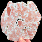 Pink Bubblegum Agate stone Slice from Mexico