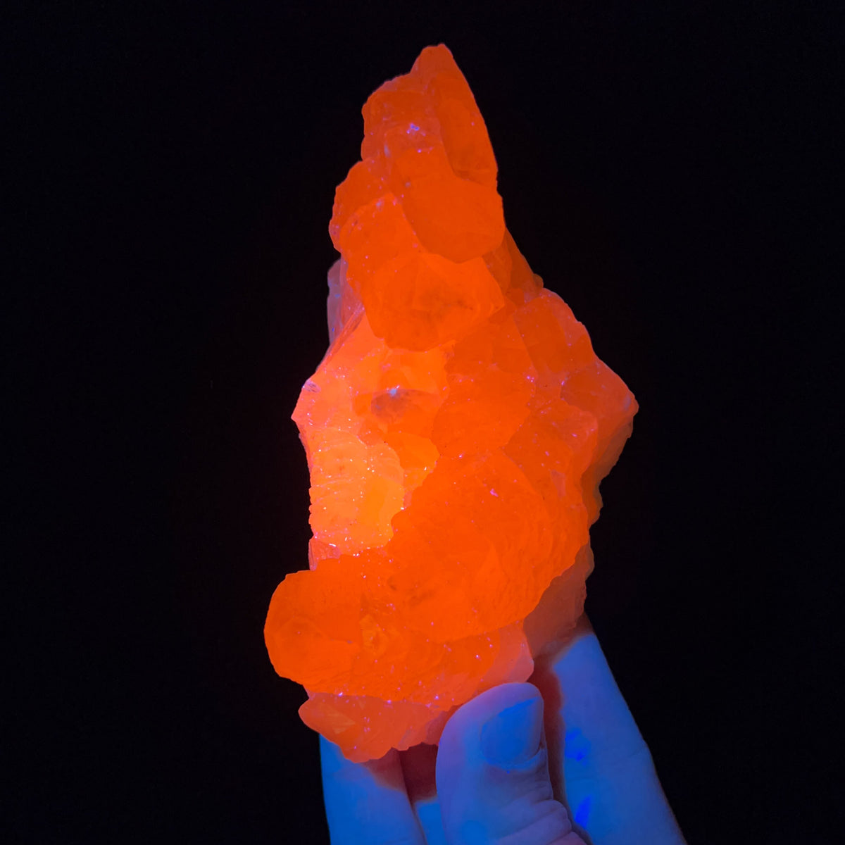 UV Fluorescent Mangano Calcite