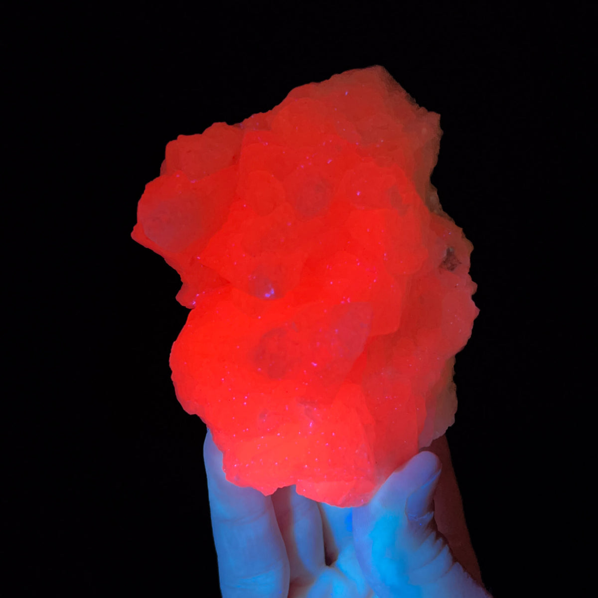 UV fluorescent manganese Calcite