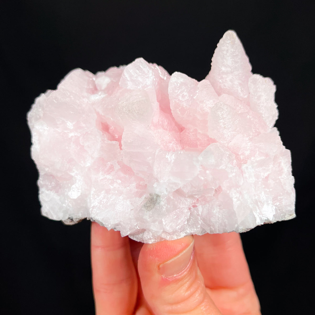 Pink Manganese Bearing Calcite Specimen from Bulgaria