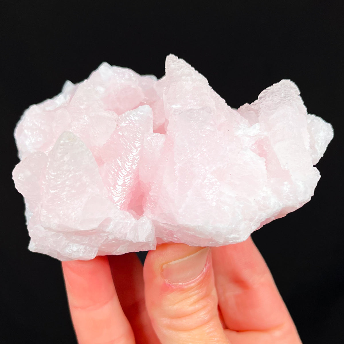 Pink Manganese Bearing Calcite from Bulgaria