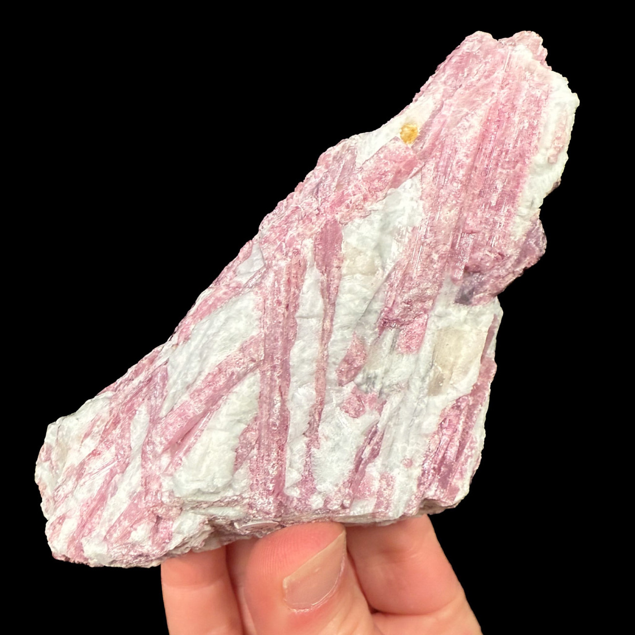 Pink Tourmaline in Matrix
