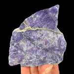 Purple Fluorite Stone Slab with Pyrite Inclusions