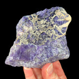Pyrite veining in Purple Fluorite Stone Slab