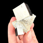 Cubic pyrite mineral specimen from Spain