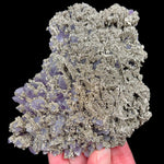 Amethyst with Pyrite from Chala Mine, Bulgaria