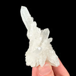 Double terminated Quartz crystal cluster from Ouray, Colorado