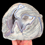 Ombre Quartz Crystal Geode from Utah