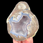 Drusy Quartz with Chalcedony and Agate Banding from Dugway, Utah