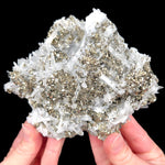 Quartz with Pyrite Mineral Specimen
