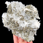Mineral specimen of Quartz and Pyrite from Peru