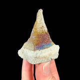 Colorful pyrite crystals from Russia