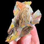 Calcite and Chalcopyrite mineral specimen from Moldova
