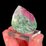 Side View of Ruby in Zoisite Specimen