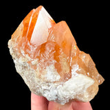 Orange Crystals of the Mineral Scheelite