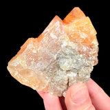 Reverse side of Scheelite mineral specimen