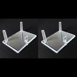 Pair of Large 3 Prong Display Stand A3 - (Set of 2)