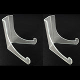 Pair of Medium Clear Display Stand C2 - (Set of 2)