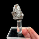 Sikhote Alin Meteorite specimen on magnetic display stand