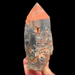 Red capped Smoky Quartz crystal Colorado