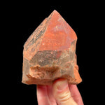 Red capped Smoky Quartz crystal Colorado