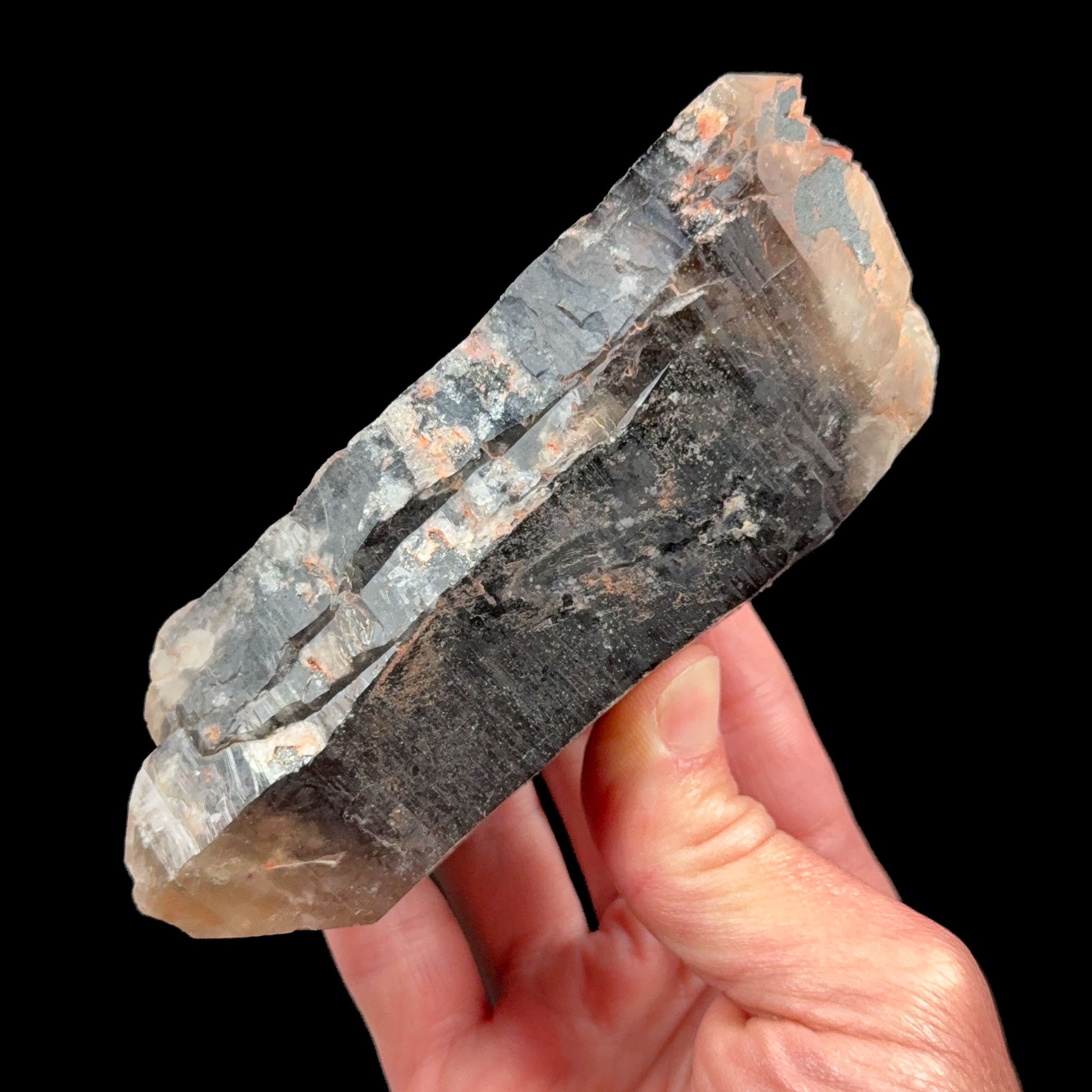 Double Terminated Smoky Quartz crystal Colorado