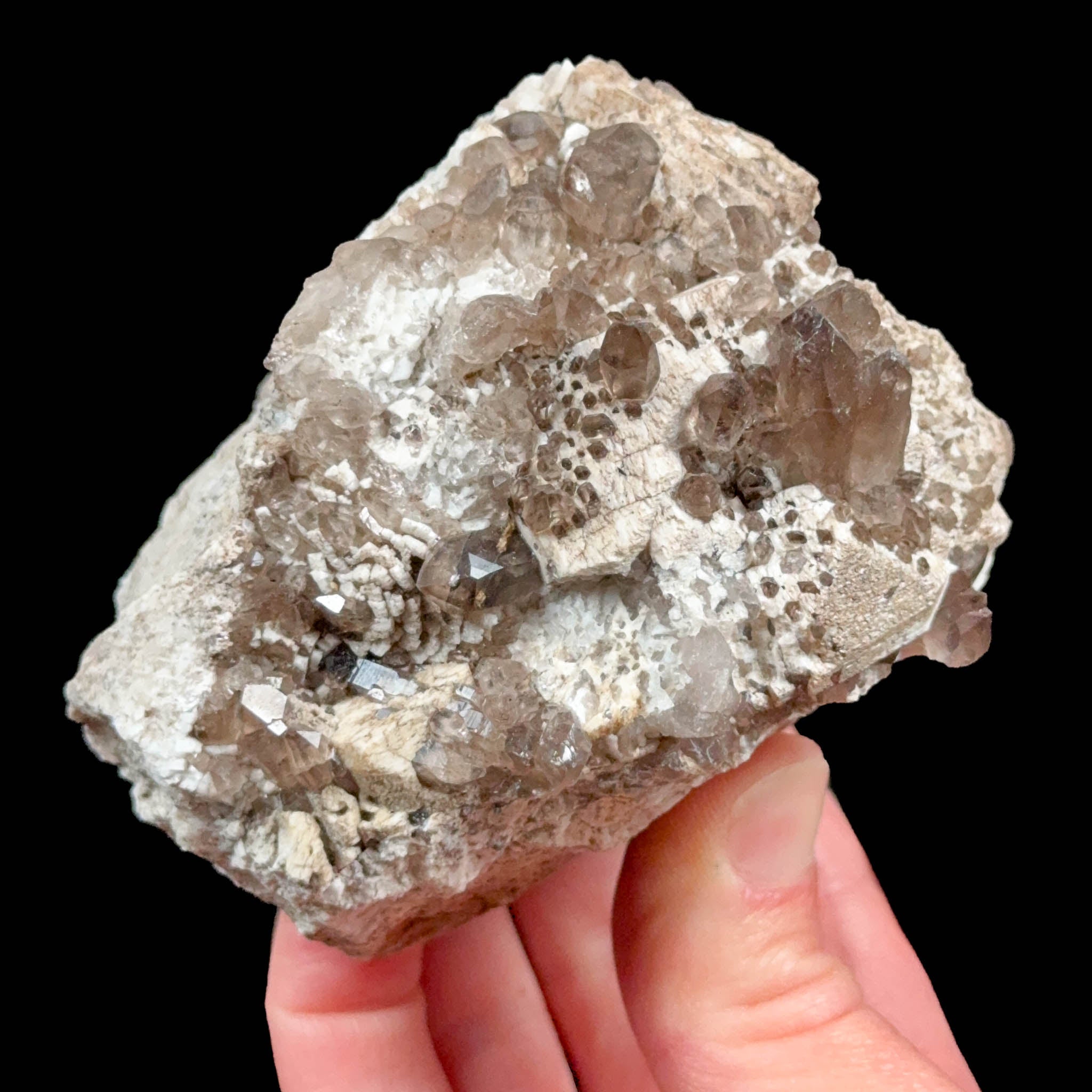 Smoky Quartz and Microcline Feldspar - Utah